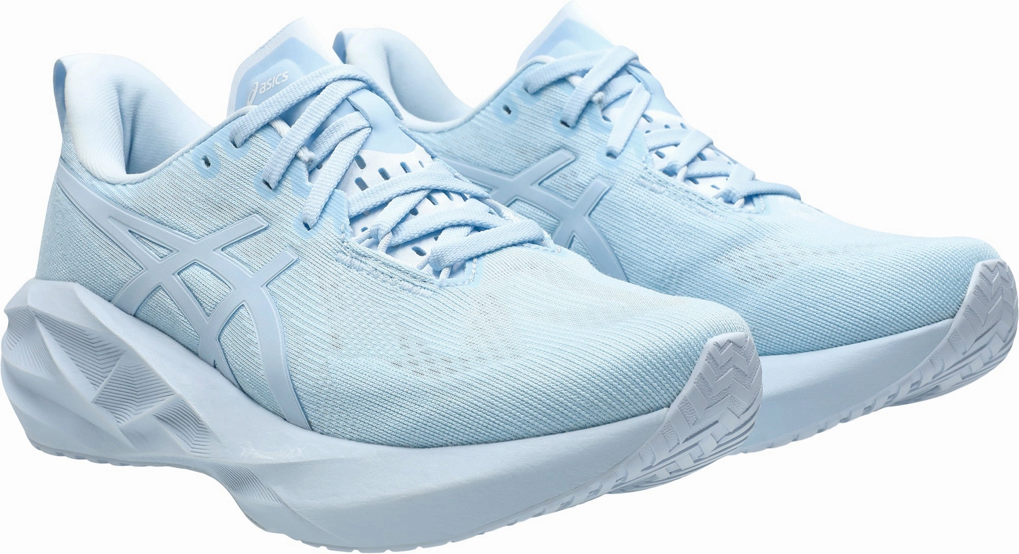 Asics NovaBlast 5 Lite-Show Womens Running Shoes - Blue Performance Shoes