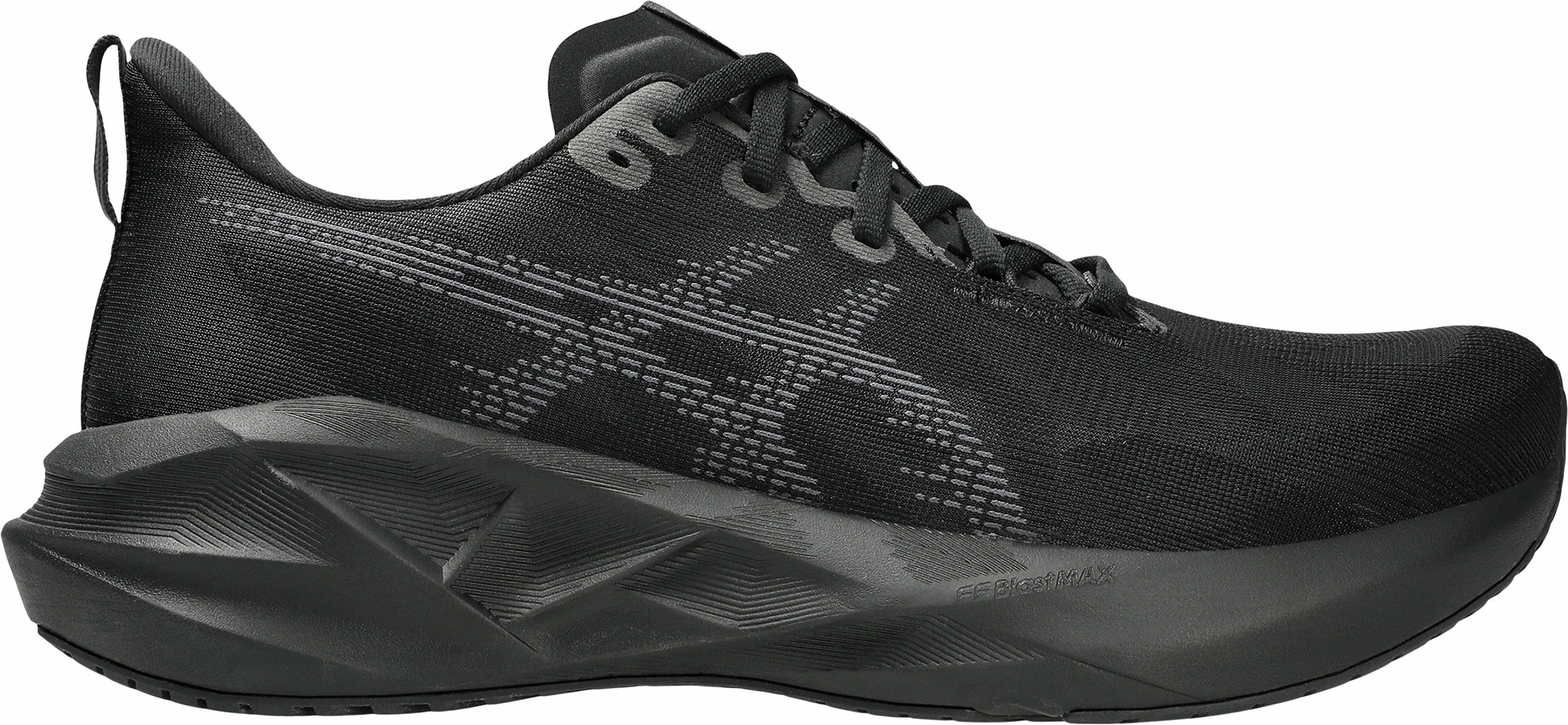 Asics NovaBlast 5 Mens Running Shoes - Black Asics athletic footwear for training sessions