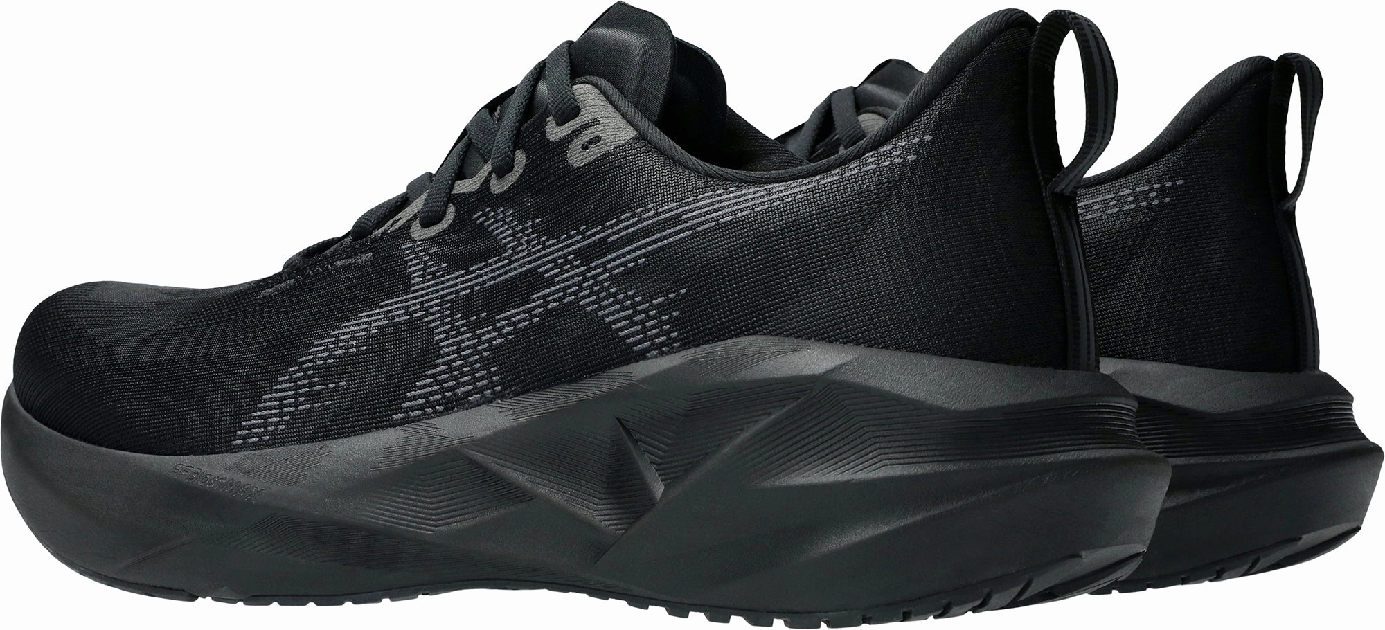Asics NovaBlast 5 Mens Running Shoes - Black Performance Shoes