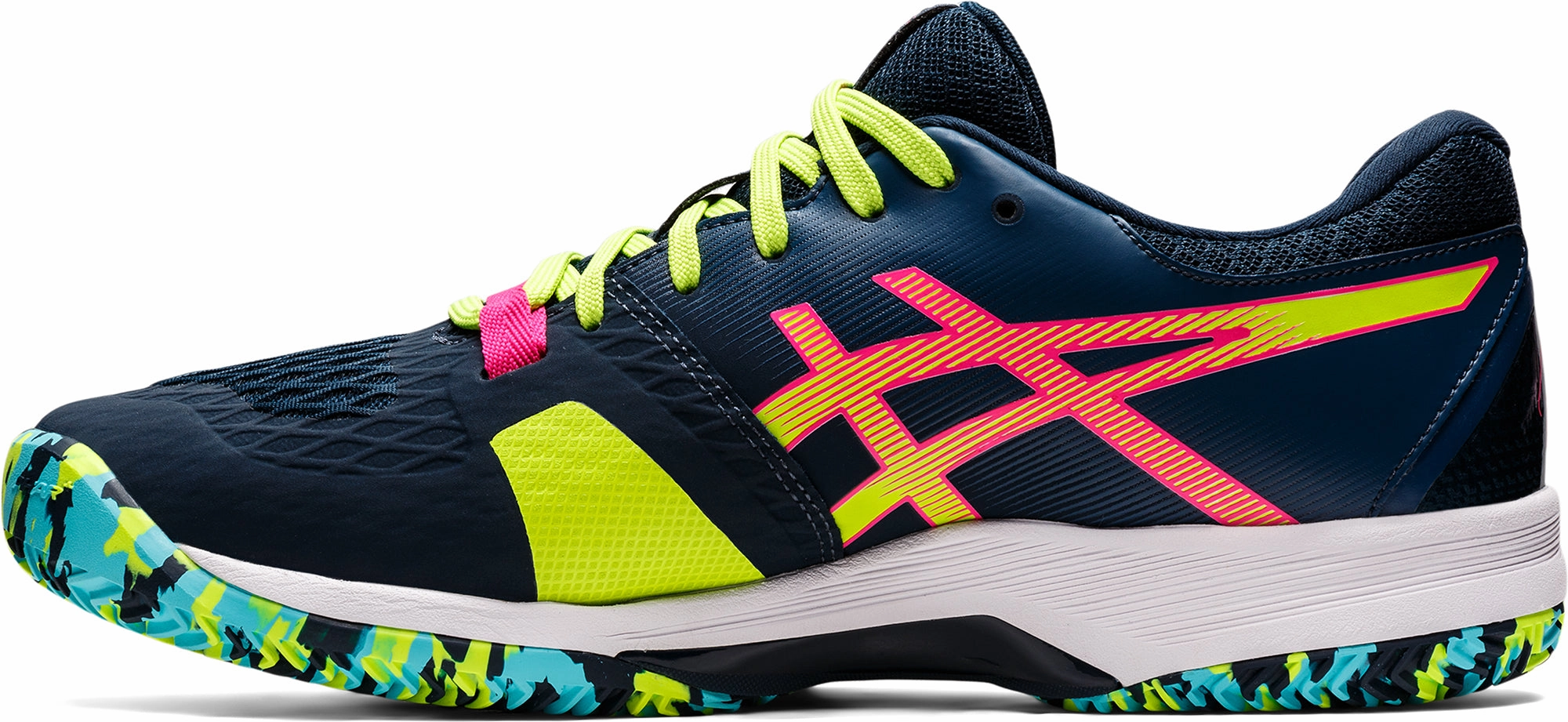 Asics Padel Lima FF Mens Court Shoes - Blue Performance Shoes