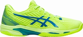 Asics Solution Speed FF 2 Clay Womens Tennis Shoes - Green Asics athletic footwear for training sessions