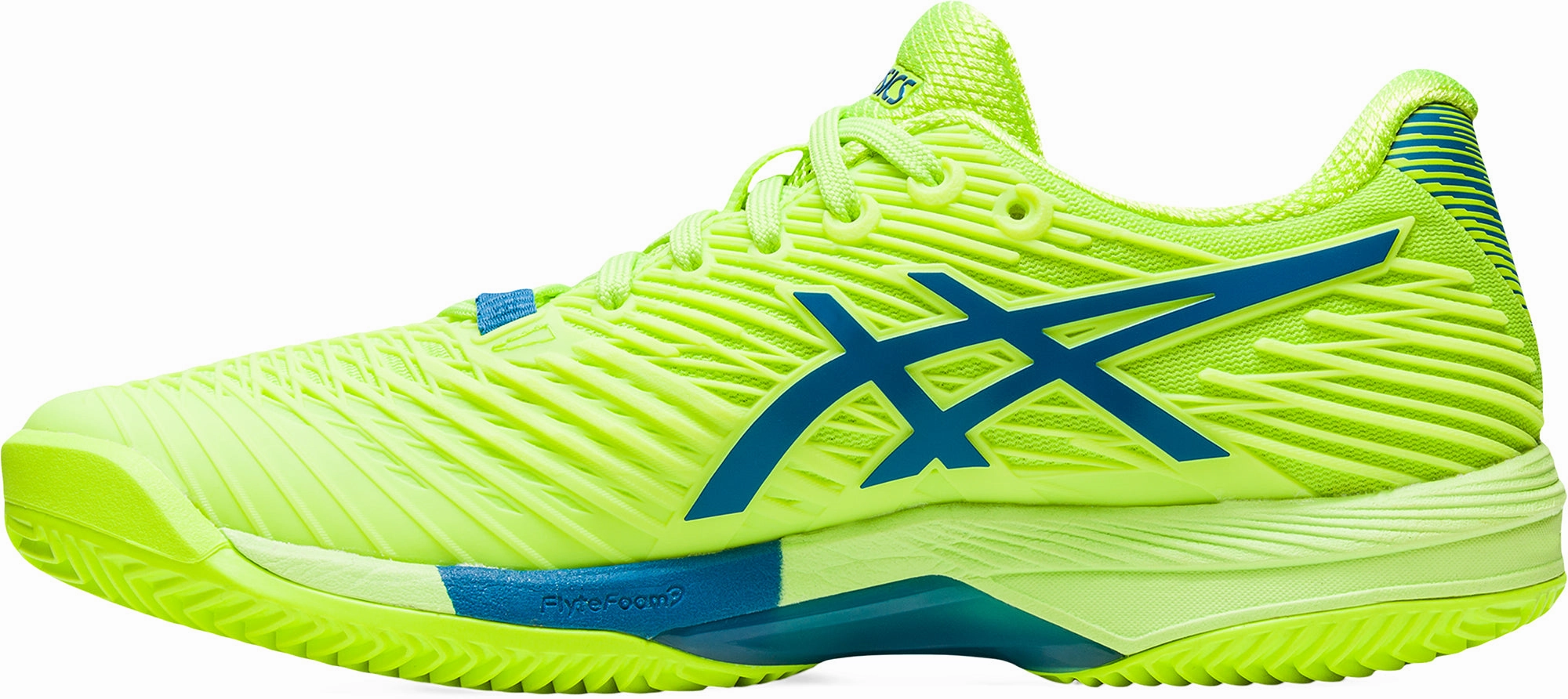 Asics Solution Speed FF 2 Clay Womens Tennis Shoes - Green Performance Shoes