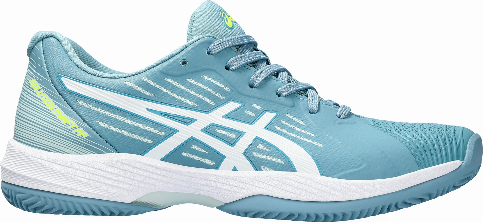Asics Solution Swift FF Clay Womens Tennis Shoes - Blue Asics athletic footwear for training sessions