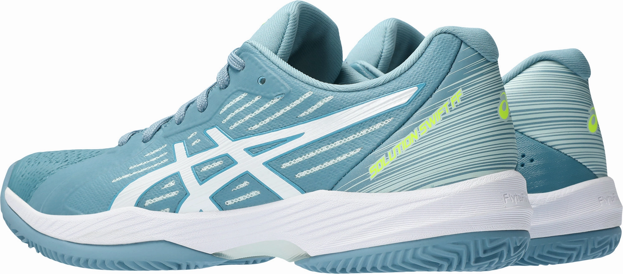 Asics Solution Swift FF Clay Womens Tennis Shoes - Blue Performance Shoes