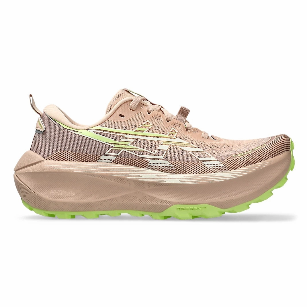 Asics Trabuco Max 4 | Pale Apricot / Cream | Womens Asics cushioned walking sneakers for all-day wear