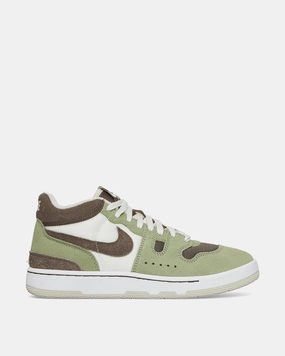 Attack Sneakers Oil Green / Ironstone Nike breathable sports sneakers for comfort