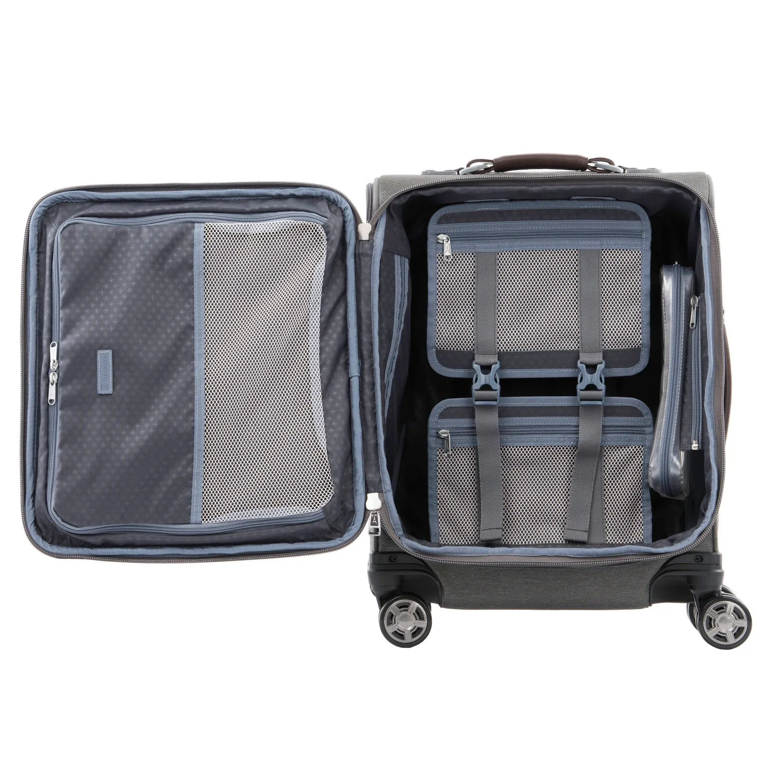 Bags Travelpro Softside Travelpro Platinum Elite International Expandable Carry-On Spinner