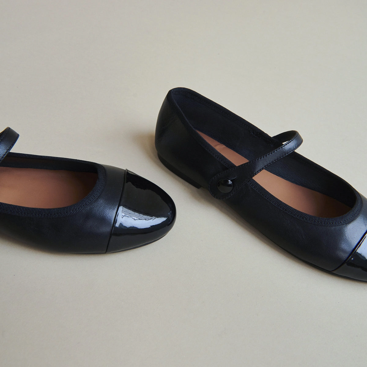 Ballerina Dreux Noir Stylish Footwear
