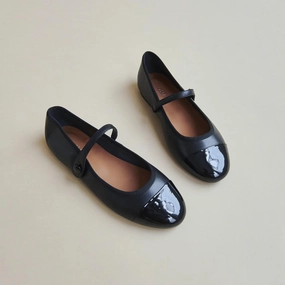 Ballerina Dreux Noir Jonak women's stylish shoes with modern design
