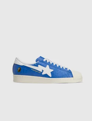 BAPE SUPERSTAR "BLUE/WHITE" Adidas lifestyle shoes for streetwear looks