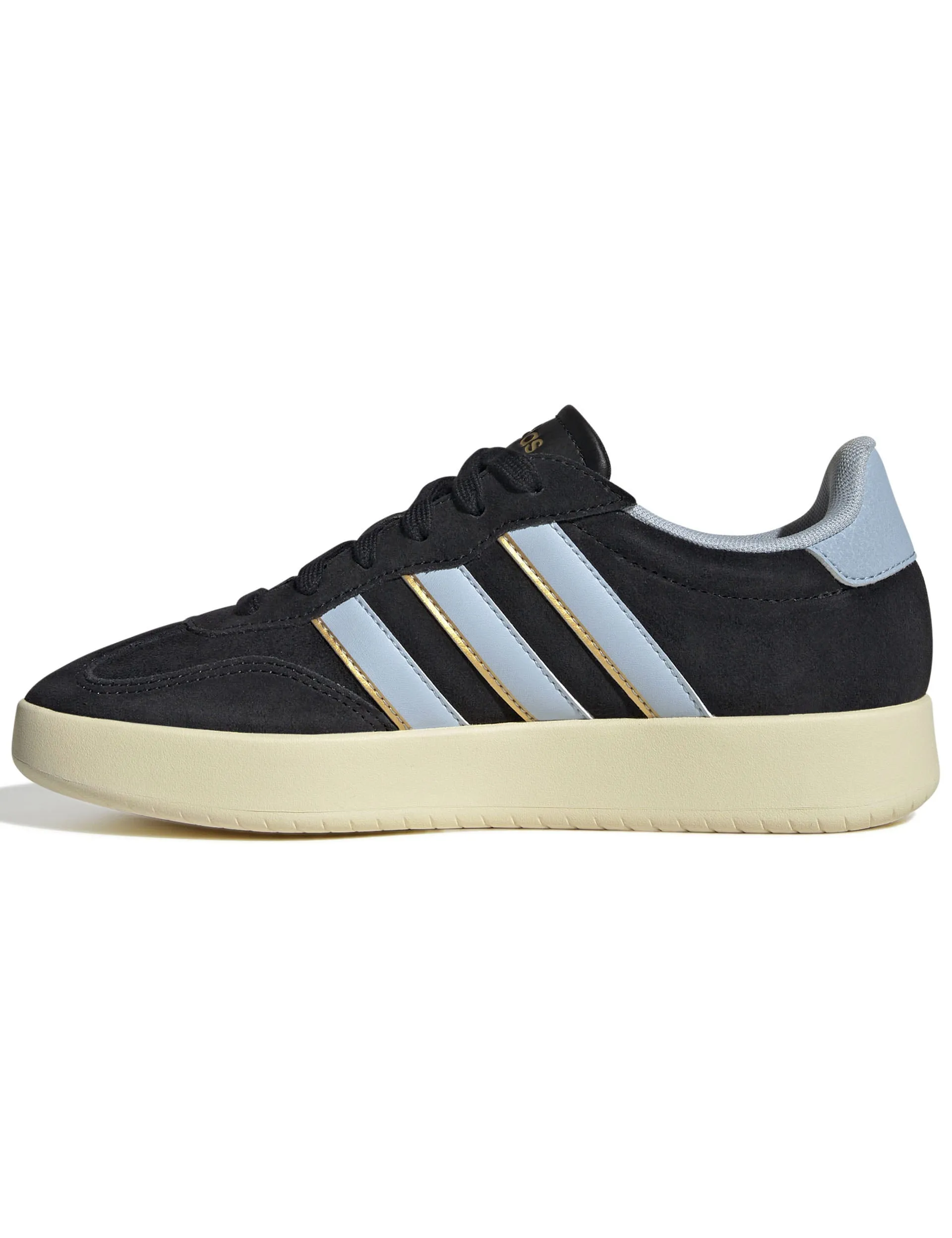 Barreda Shoes - Core Black/Wonder Blue/Gold Metallic Adidas trendy casual shoe styles