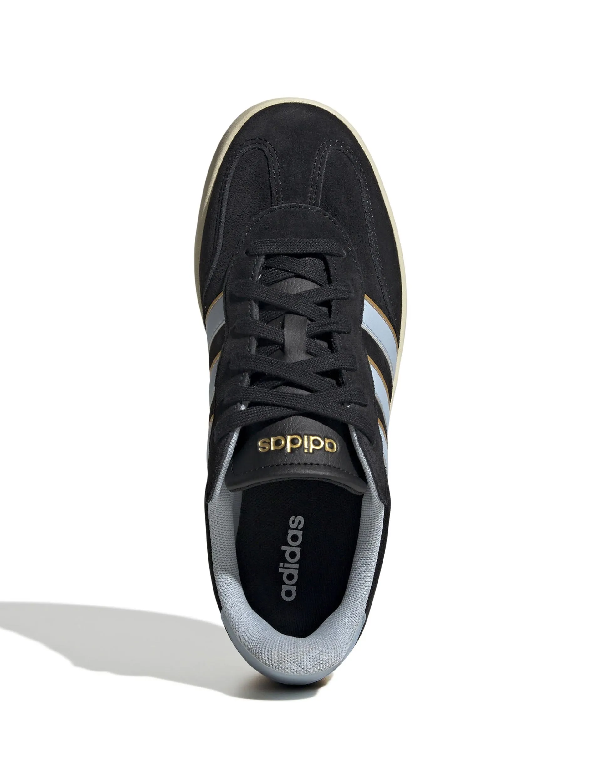 Barreda Shoes - Core Black/Wonder Blue/Gold Metallic Adidas trendy casual shoe styles