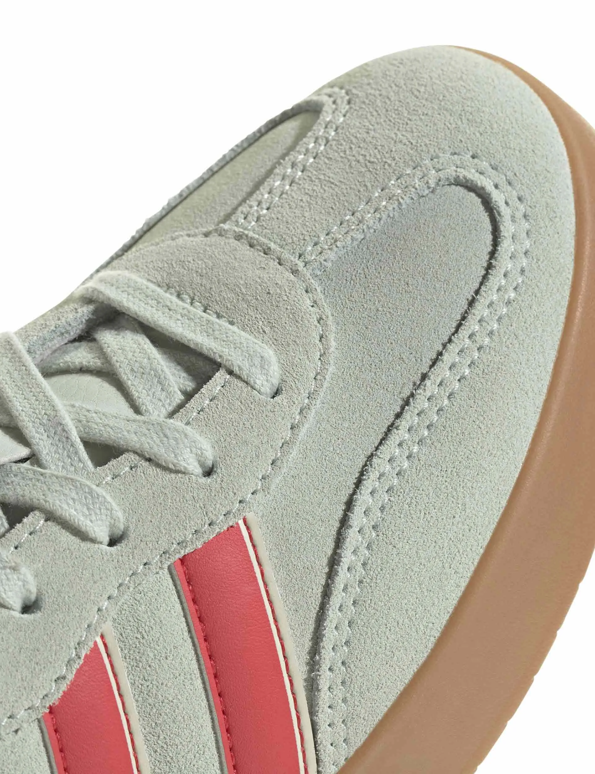 Barreda Shoes - Linen Green/Semi Lucid Red/Wonder White Adidas trendy casual shoe styles