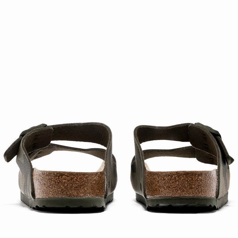 Birkenstock Arizona - Desert Soil/Camo Green Birdsoles eco-friendly shoe options