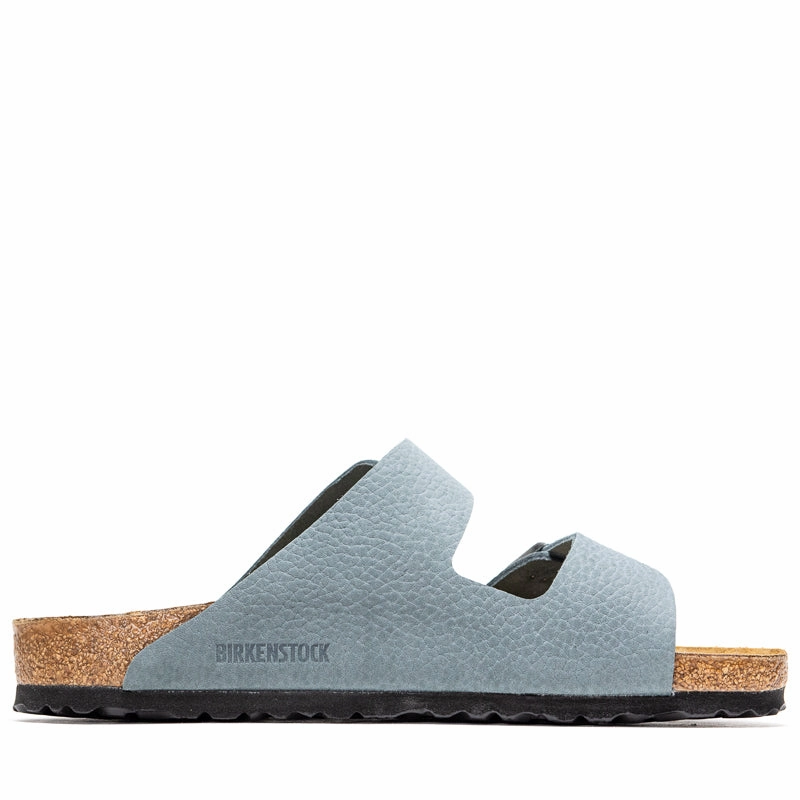 Birkenstock Arizona Desert Buck - Basalt Grey Birdsoles eco-friendly shoe options