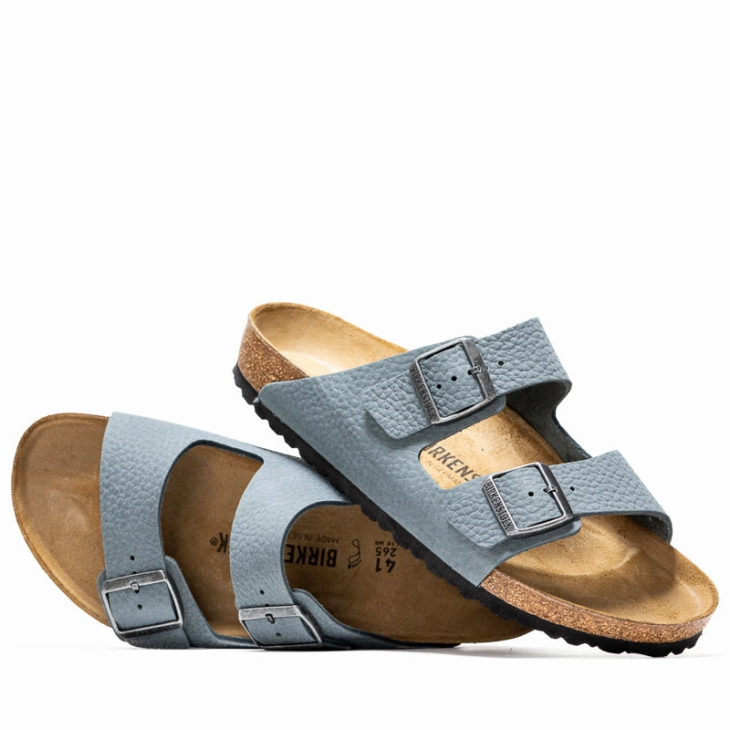 Birkenstock Arizona Desert Buck - Basalt Grey Birdsoles eco-friendly shoe options