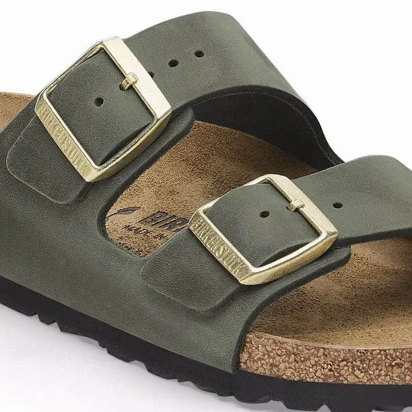 Birkenstock Arizona Oiled Leather  Two-Strap Sandals for Women Birkenstock ergonomic sandals