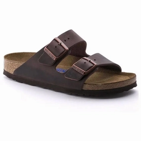 Birkenstock Arizona Soft Footbed Leather Sandals  Classic Comfort with Extra Cushion Birkenstock soft footbed slides for casual wear