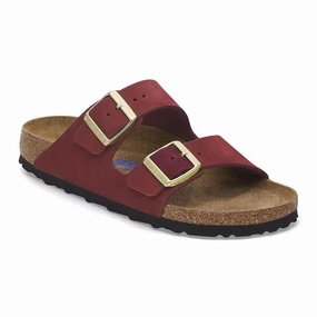 Birkenstock Arizona Soft Footbed Nubuck  Women's Comfortable Sandal Birkenstock soft footbed slides for casual wear
