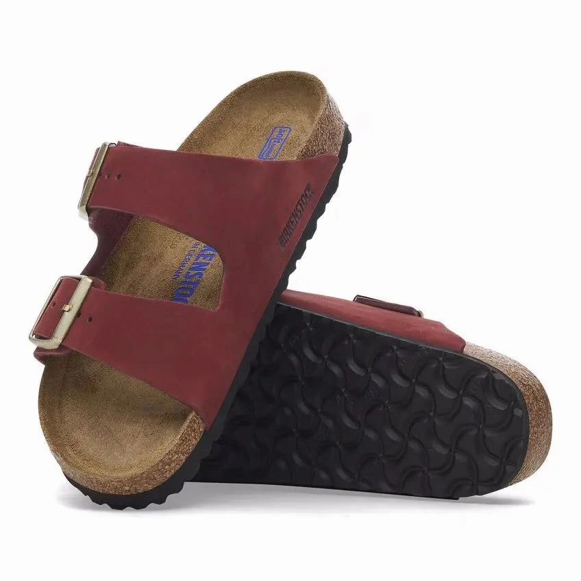 Birkenstock Arizona Soft Footbed Nubuck  Women's Comfortable Sandal Birkenstock ergonomic sandals
