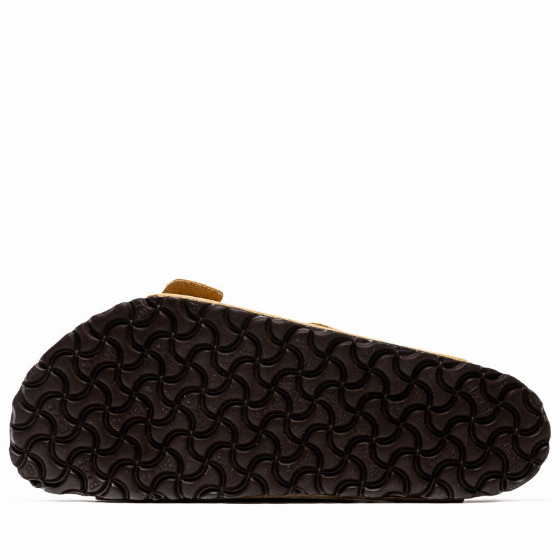Birkenstock Arizona Suede - Latte Cream Birdsoles eco-friendly shoe options