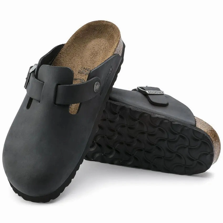 Birkenstock Boston Oiled Leather  Timeless Comfort & Style Birkenstock ergonomic sandals