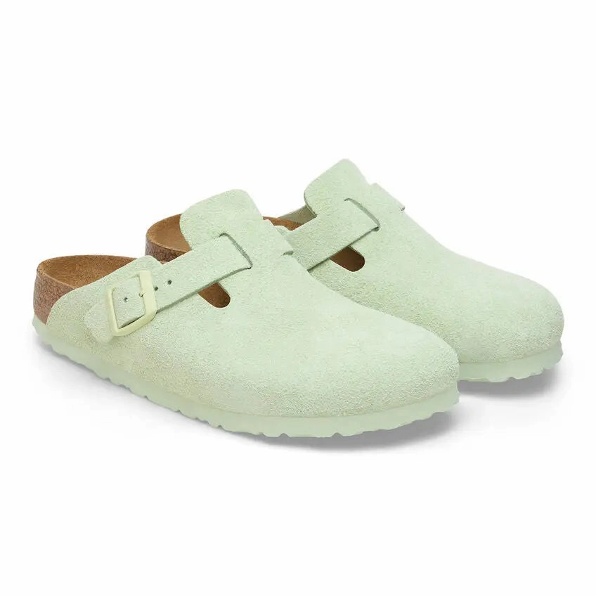 Birkenstock Boston Soft Footbed Suede  Iconic Comfort & Timeless Style Birkenstock ergonomic sandals