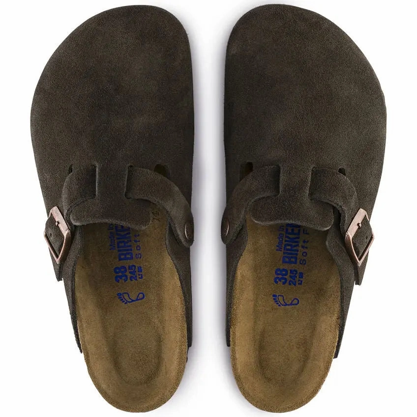 Birkenstock Boston Soft Footbed Suede  Iconic Comfort & Timeless Style Birkenstock ergonomic sandals