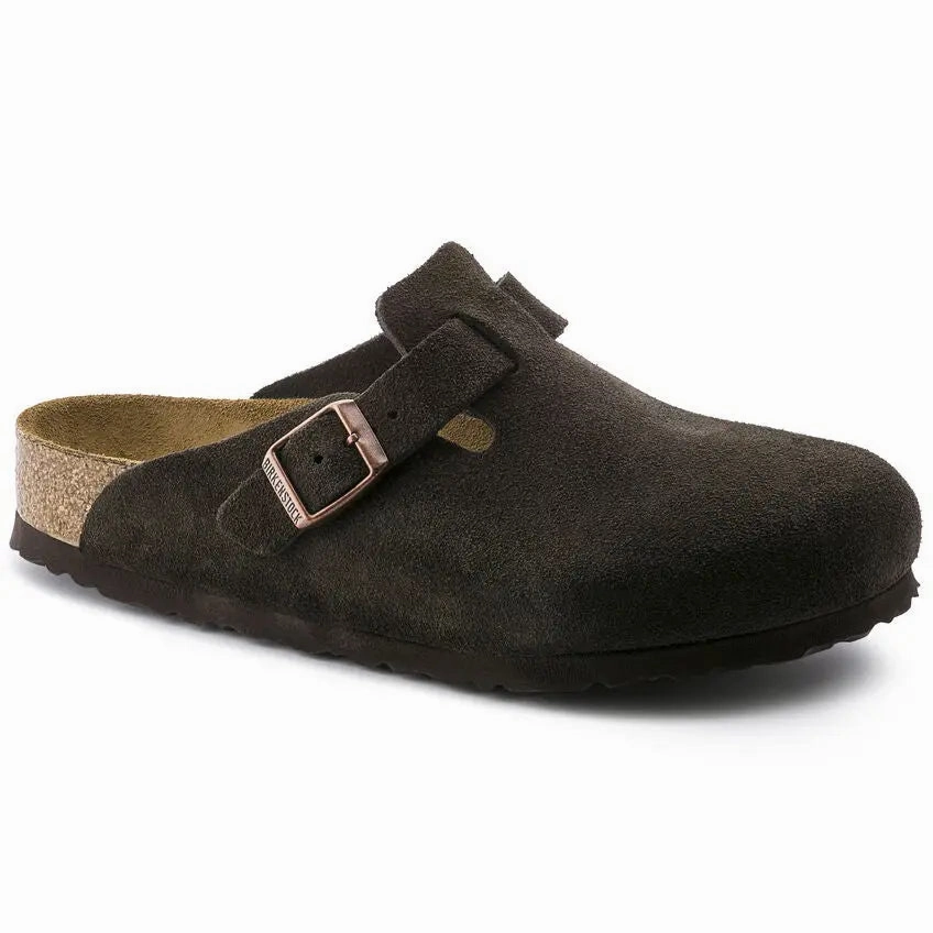 Birkenstock Boston Soft Footbed Suede  Iconic Comfort & Timeless Style Birkenstock ergonomic sandals