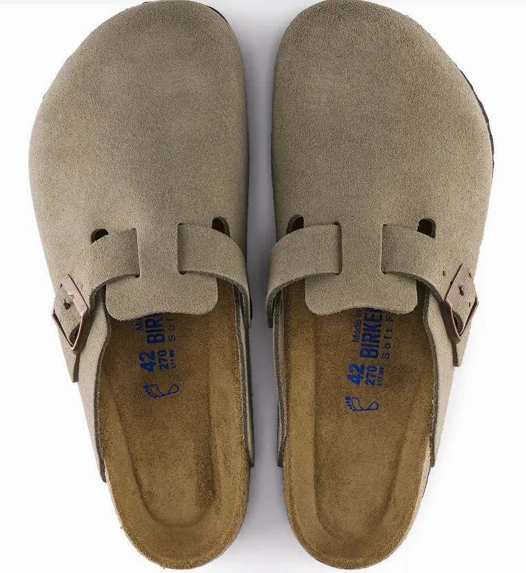 Birkenstock Boston Soft Footbed Suede  Iconic Comfort & Timeless Style Birkenstock ergonomic sandals