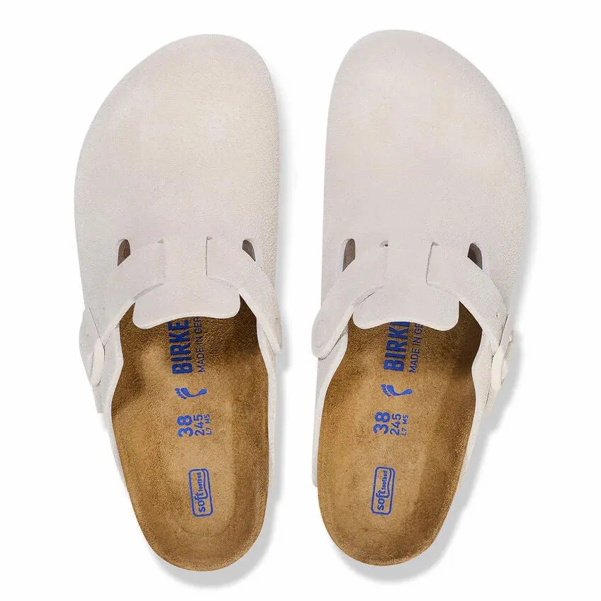 Birkenstock Boston Soft Footbed Suede  Iconic Comfort & Timeless Style Birkenstock ergonomic sandals