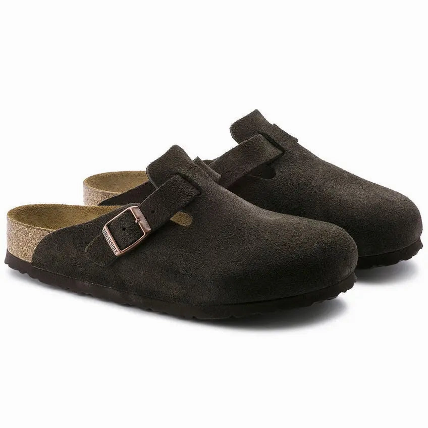 Birkenstock Boston Soft Footbed Suede  Iconic Comfort & Timeless Style Birkenstock ergonomic sandals