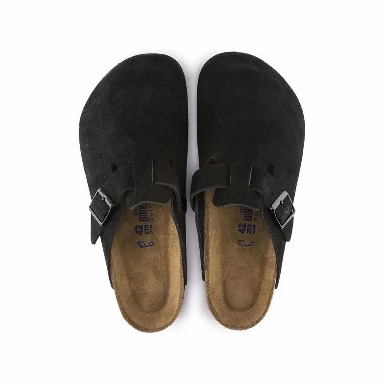 Birkenstock Boston Soft Footbed Suede  Iconic Comfort & Timeless Style Birkenstock ergonomic sandals