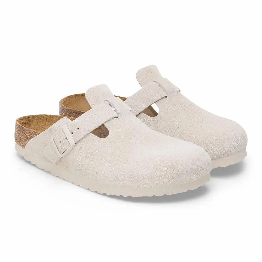 Birkenstock Boston Soft Footbed Suede  Iconic Comfort & Timeless Style Birkenstock ergonomic sandals