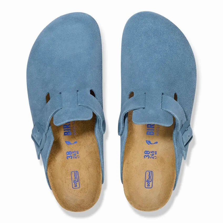 Birkenstock Boston Soft Footbed Suede  Iconic Comfort & Timeless Style Birkenstock ergonomic sandals