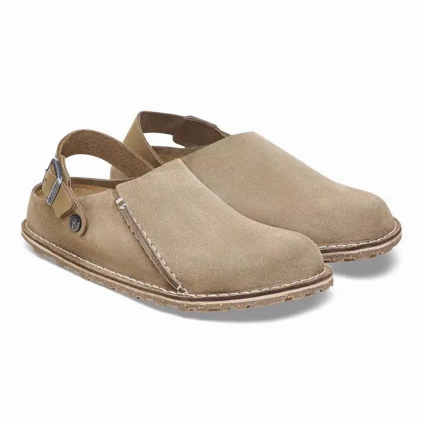 Birkenstock Lutry  Convertible Suede Clogs for All-Day Comfort Birkenstock ergonomic sandals