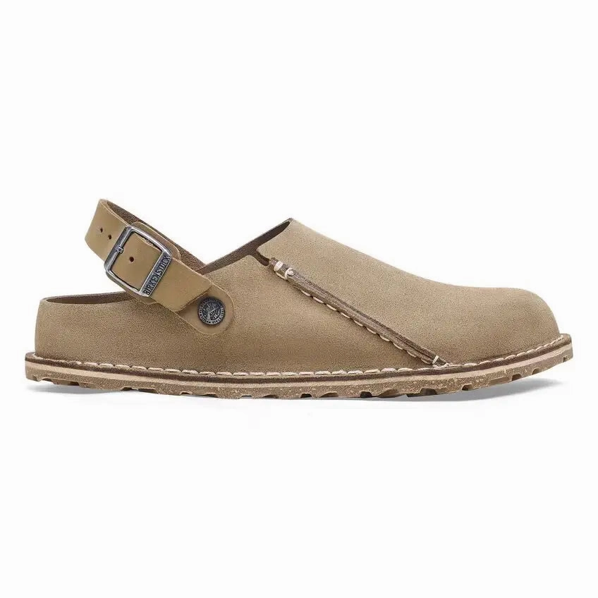 Birkenstock Lutry  Convertible Suede Clogs for All-Day Comfort Birkenstock ergonomic sandals