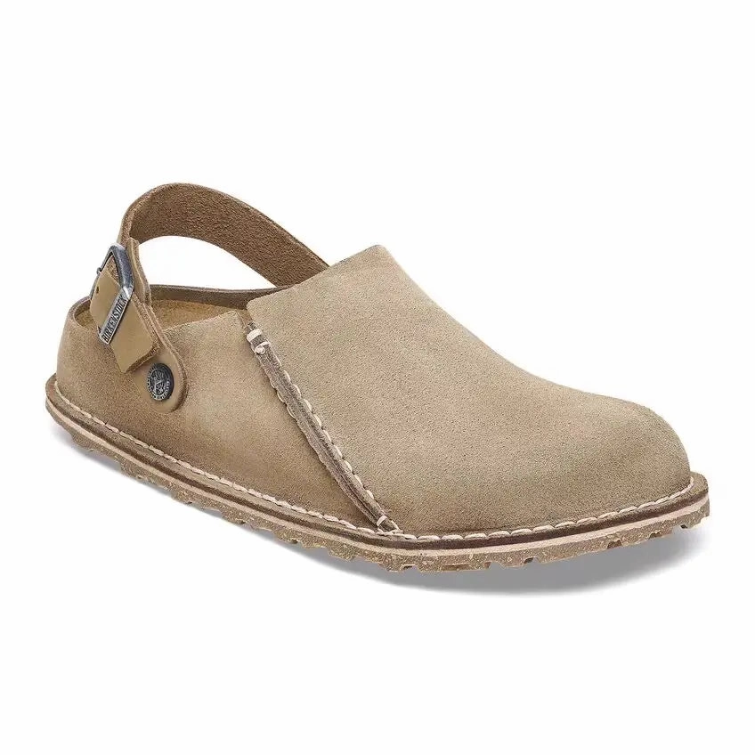 Birkenstock Lutry  Convertible Suede Clogs for All-Day Comfort Birkenstock ergonomic sandals