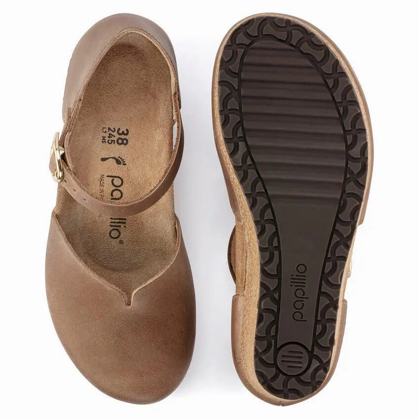 Birkenstock Mary Ring-Buckle Leather  Classic Comfort with a Stylish Twist Birkenstock ergonomic sandals