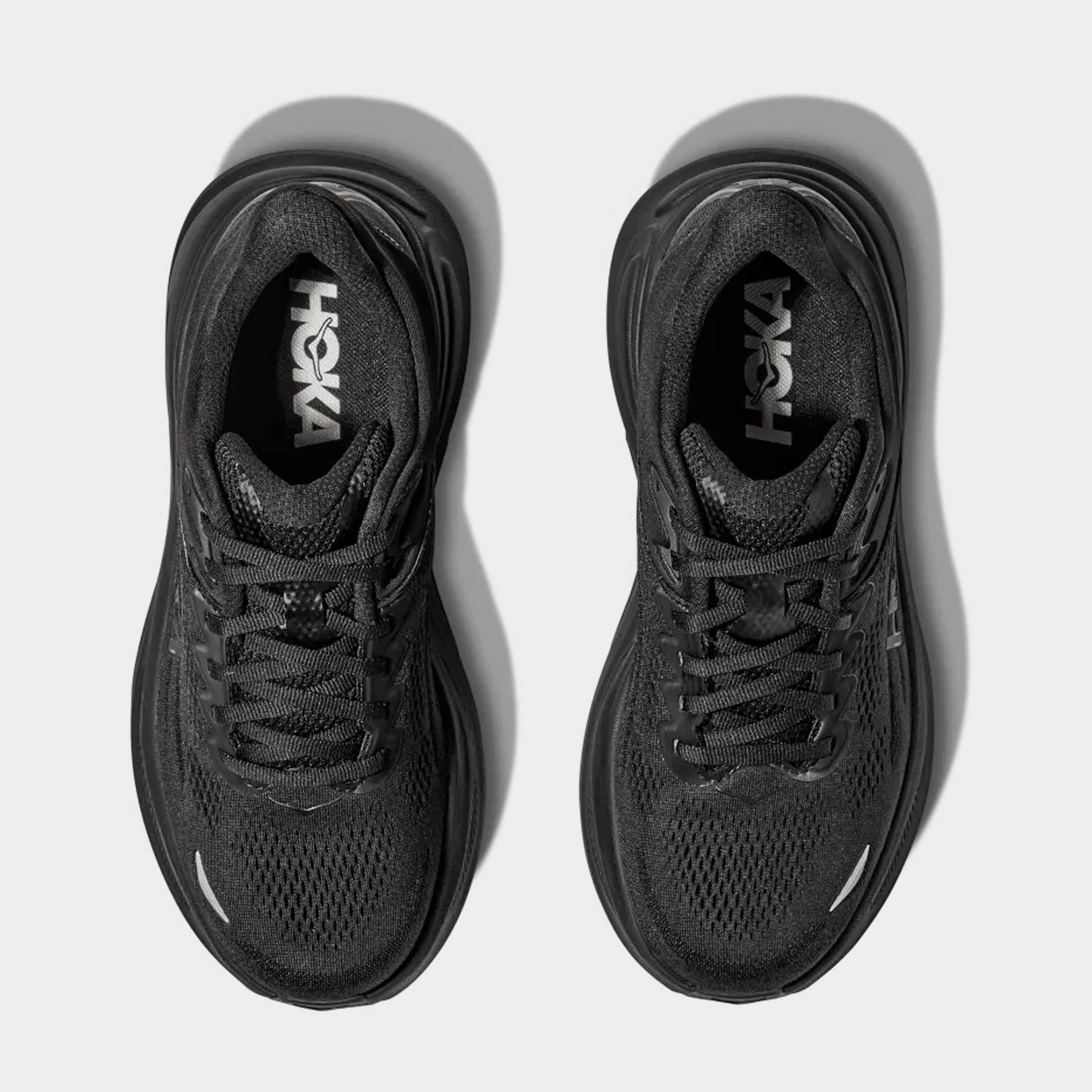 Bondi 9 Mens Running Shoes (Black/Black) Trail grip footwear