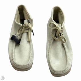 Boots Ankle Flats By Clarks In Tan, Size: 10 Clarks leather shoes for daily wear
