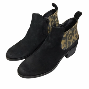 Boots Ankle Heels By Clarks In Black, Size: 8 Clarks leather shoes for daily wear