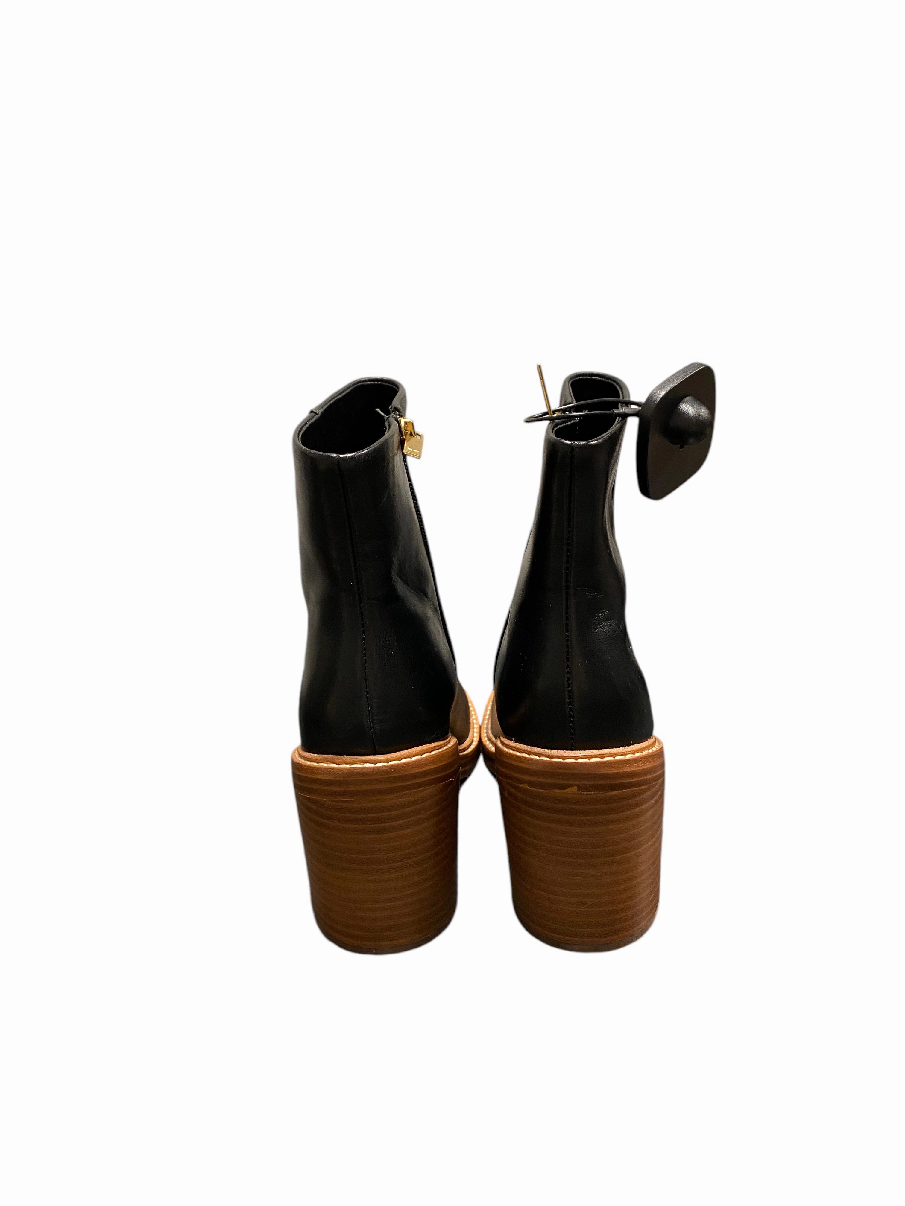 Boots Ankle Heels By Marc Fisher In Black, Size: 6.5 Fashion Heels