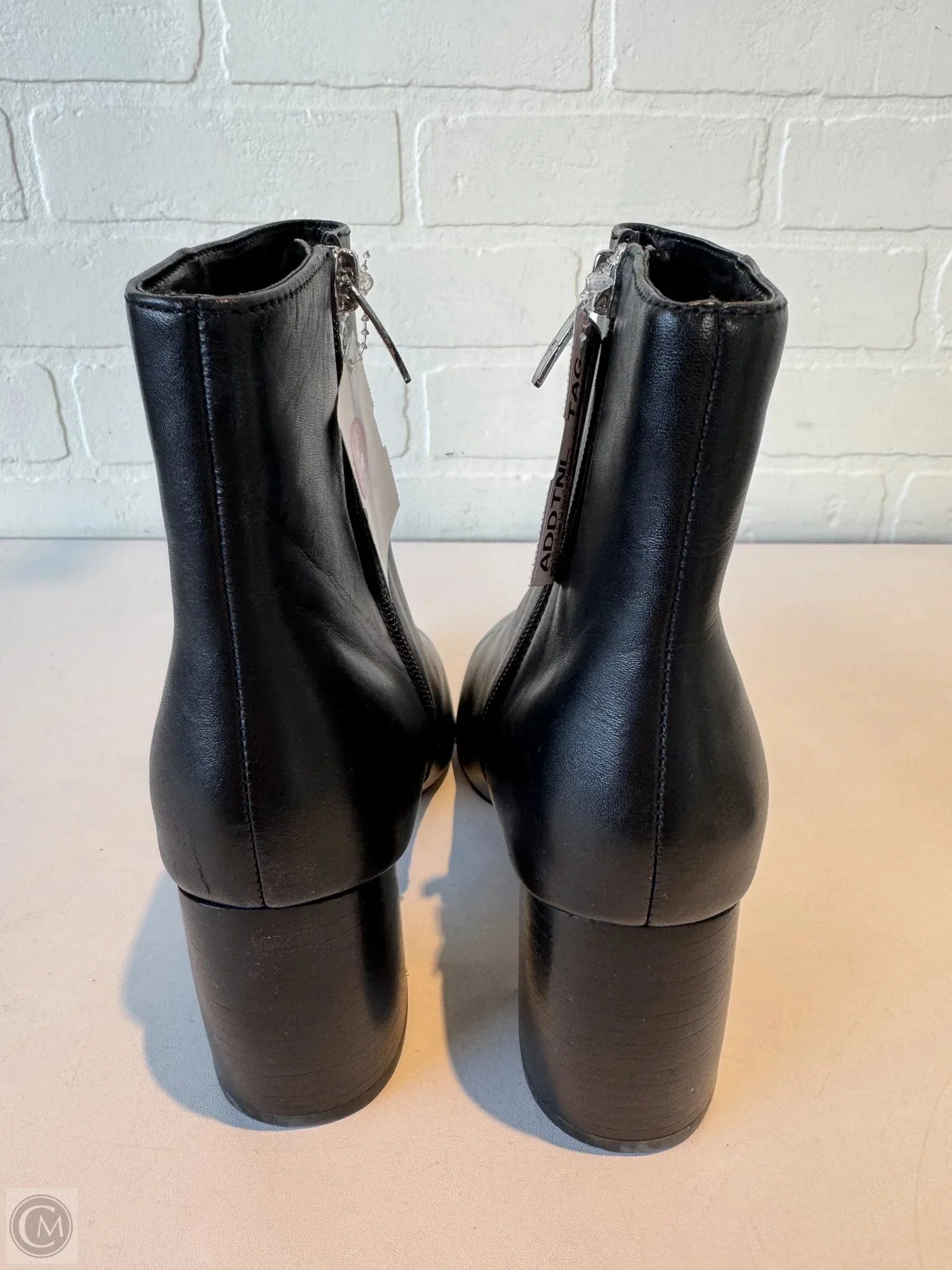 Boots Ankle Heels By Marc Fisher In Black, Size: 6.5 Fashion Heels
