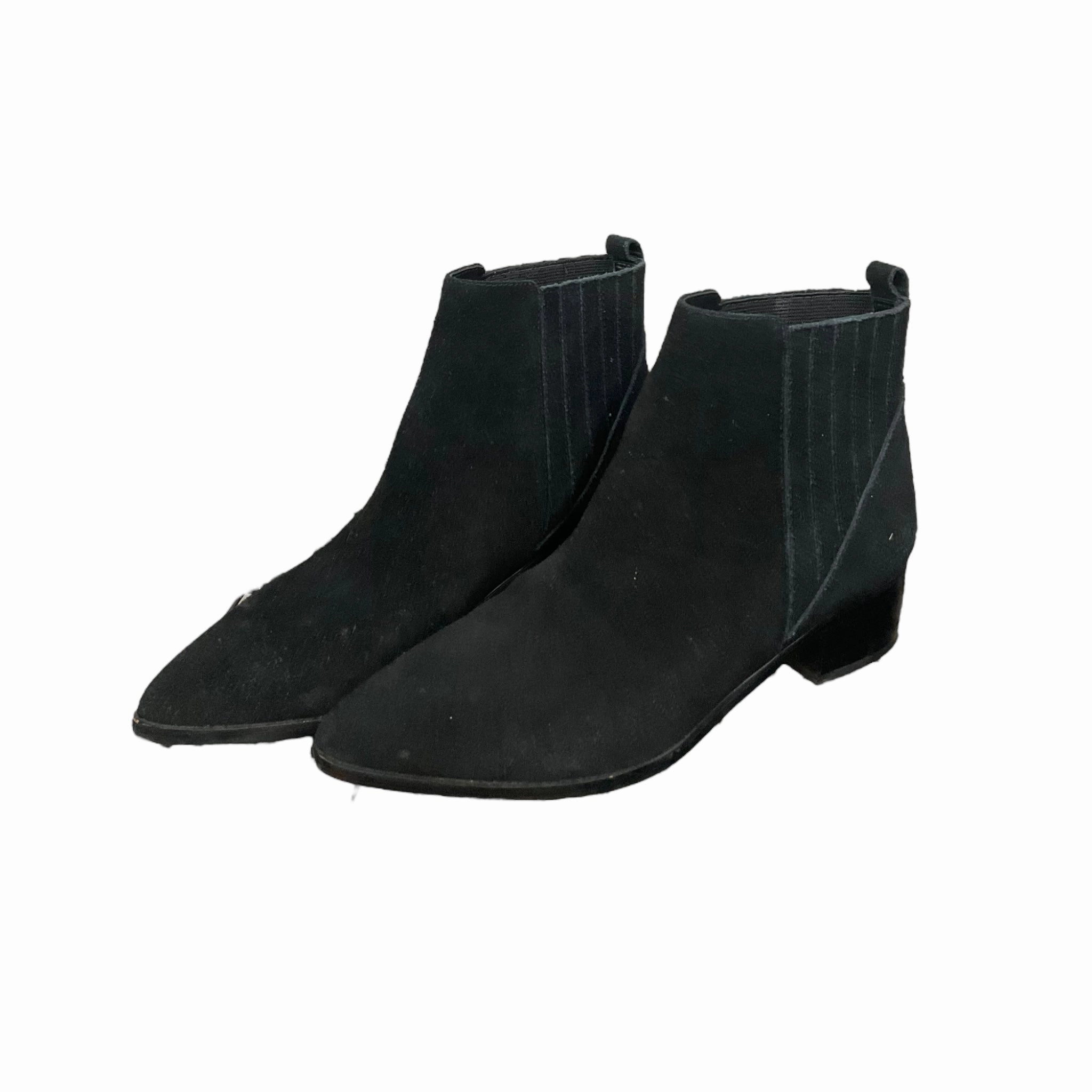 Boots Ankle Heels By Marc Fisher In Black, Size: 6 Fashion Heels