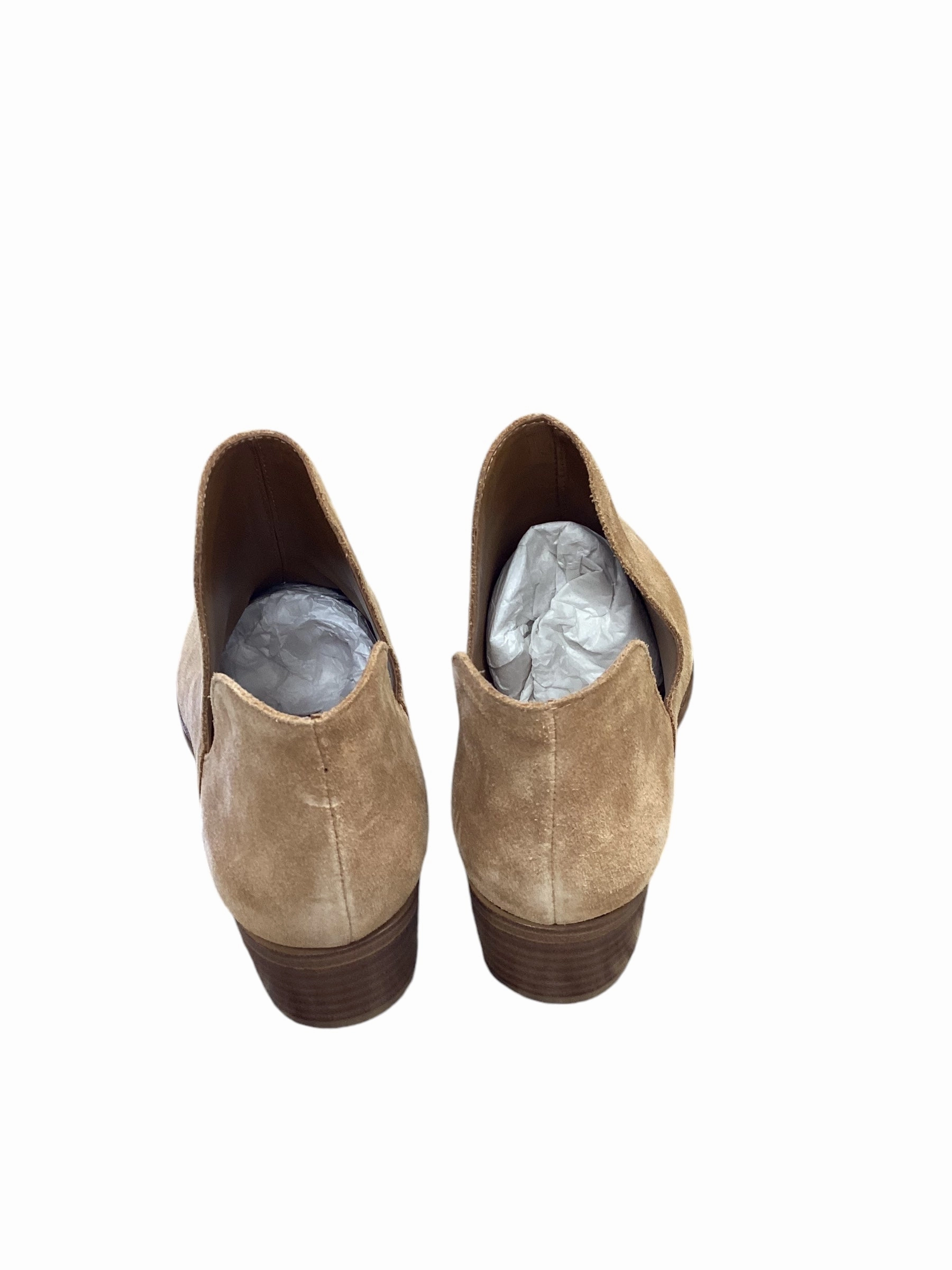 Boots Ankle Heels By Marc Fisher In Brown, Size: 6.5 Fashion Heels