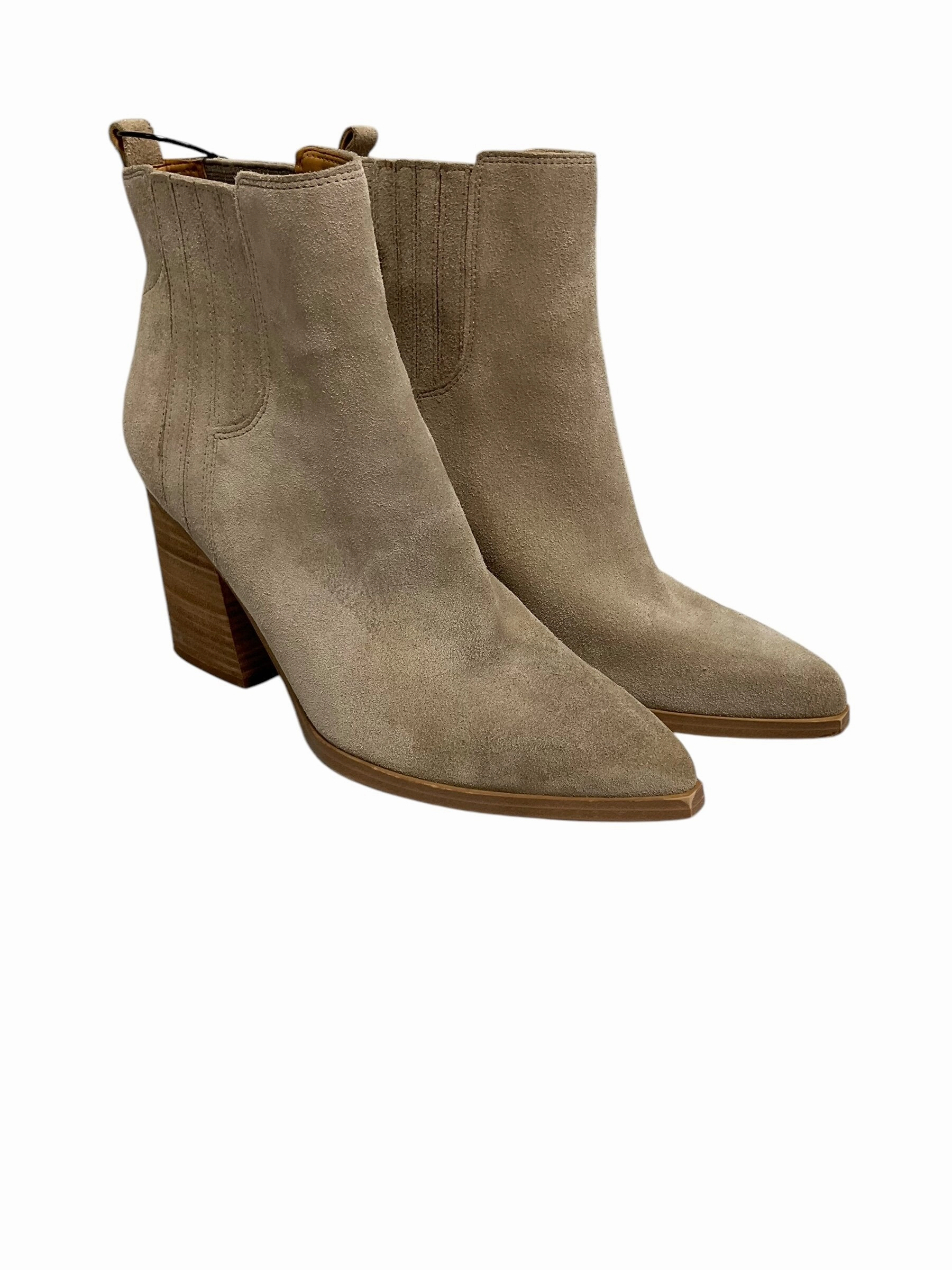Boots Ankle Heels By Marc Fisher  Size: 8.5 Marc Fisher fashion shoes with block heels