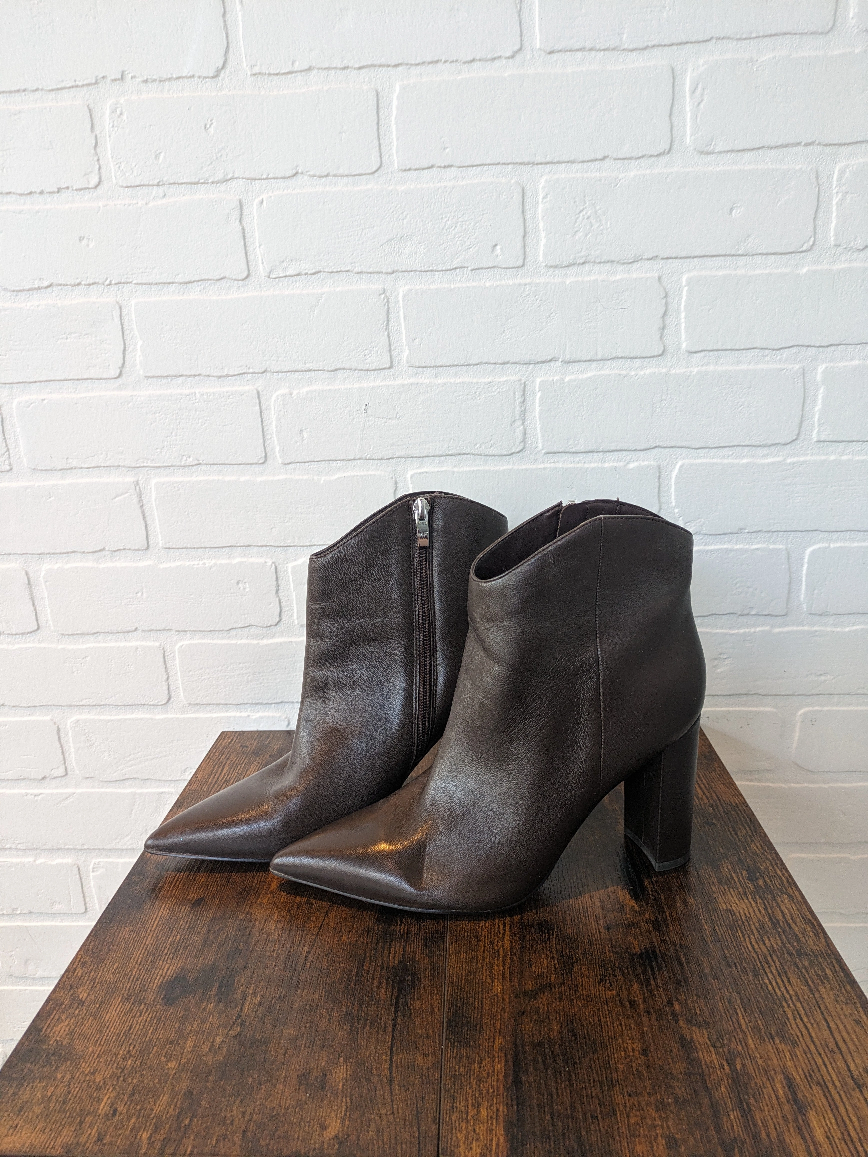 Boots Ankle Heels By Marc Fisher  Size: 9.5 Fashion Heels
