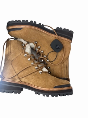 Boots Hiking By Marc Fisher In Brown, Size: 8.5 Marc Fisher fashion shoes with block heels