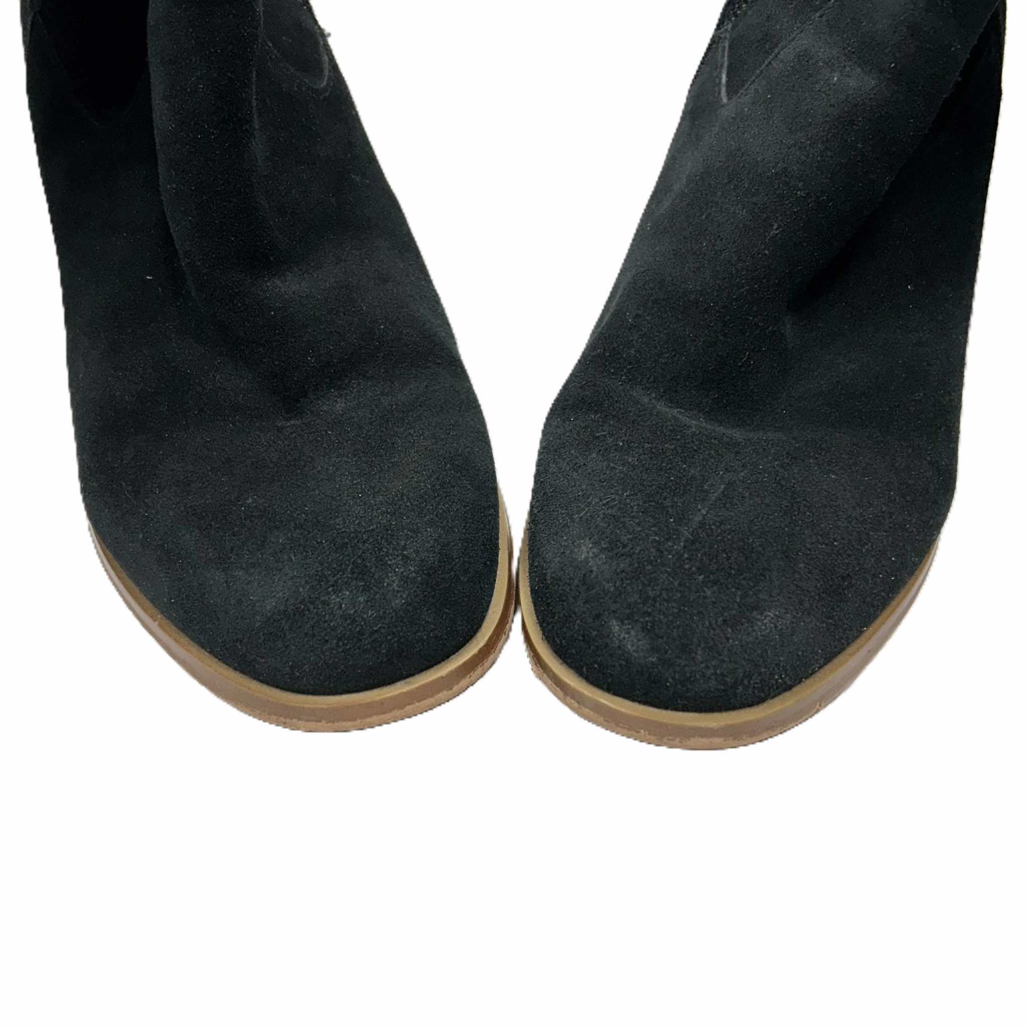 Boots Knee Heels By Marc Fisher In Black, Size: 7 Fashion Heels